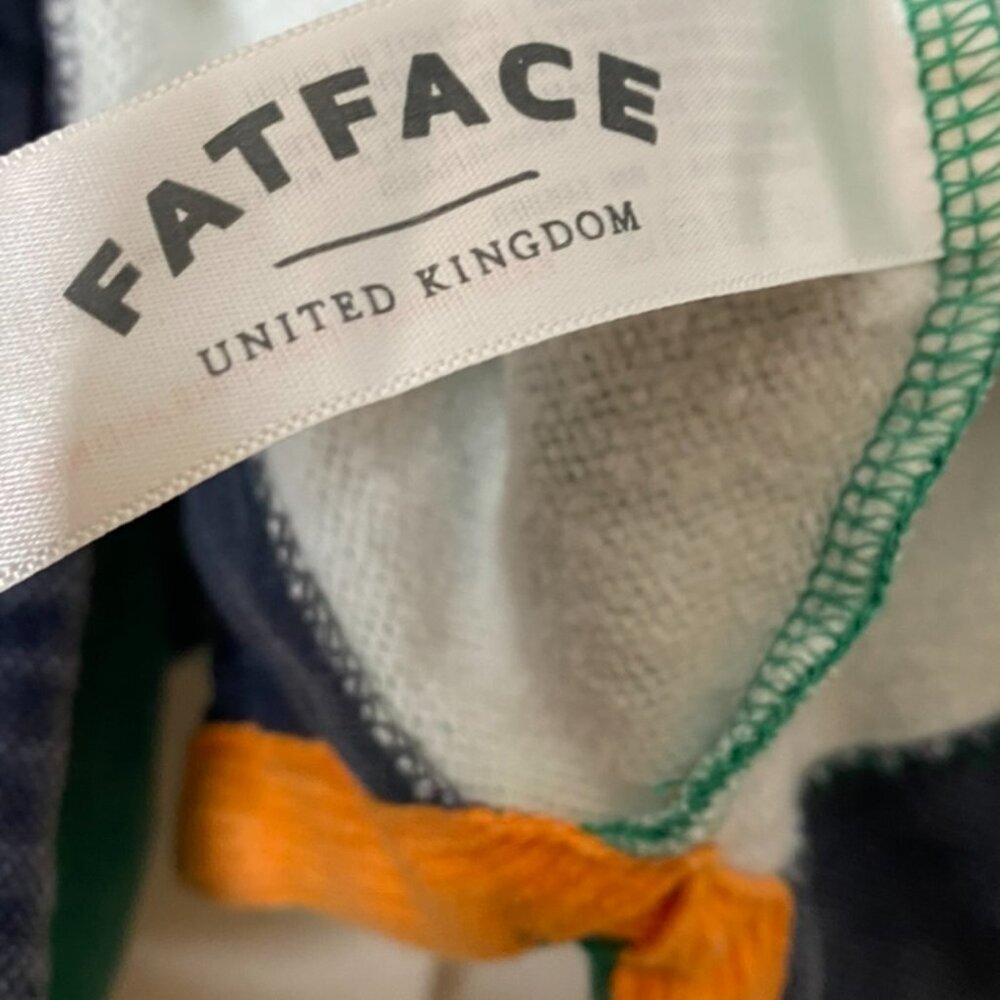 Fat Face The Iconic AIRLIE IRELAND heavy pullover, 1/4 zip, VINTAGE XL rare EC - Picture 8 of 10